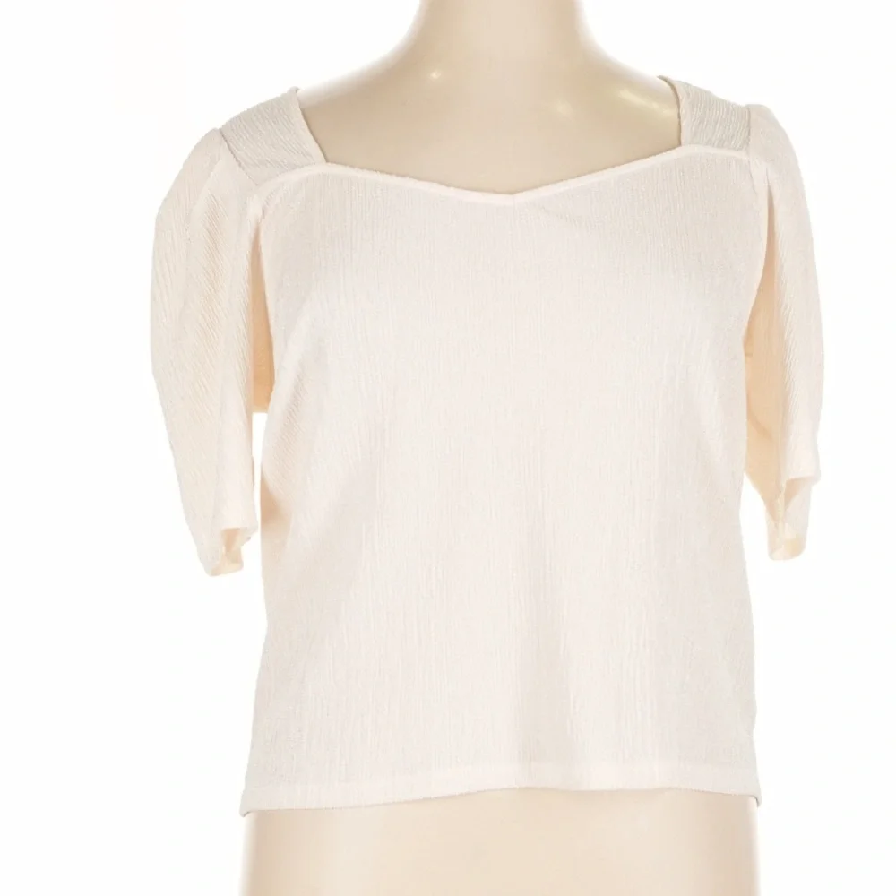 Anthropologie Sunday In Brooklyn Bow Back Blouse Ivory Women’s XL - Picture 2 of 7